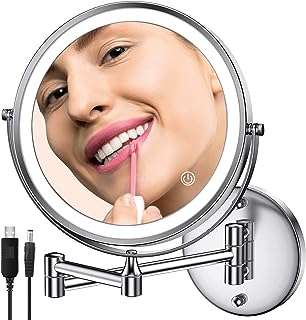 Miroir de maquillage mural de 8 pouces grossissement 1x 5x lumière led clair. Bienvenue chez DIAYTAR COTE D'IVOIRE, la référence incontournable pour des achats en ligne à prix réduits ! Parcourez notre collection diversifiée qui comprend tout, des essentiels pour la maison à des appareils électroménagers de premier ordre, des produits informatiques de pointe et des vêtements à la mode, jusqu'aux gadgets uniques que vous ne trouverez nulle part ailleurs. Faites des économies tout en profitant d'une expérience de shopping exceptionnelle.