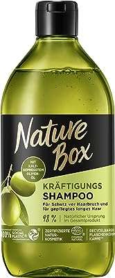 Shampoing fortifiant cheveux longs nature box à l'huile d'olive (385 ml) protège contre la casse. DIAYTAR COTE D'IVOIRE, votre destination en ligne pour des achats malins : explorez nos catégories variées telles que la maison, l'électroménager, l'informatique et la mode, et découvrez des produits discount à prix défiant toute concurrence. Faîtes-vous plaisir sans vous ruiner avec DIAYTAR COTE D'IVOIRE !
