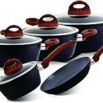Batterie de cuisine royalford delight 9 pièces avec revêtement en marbre noir résistant aux rayures. Découvrez DIAYTAR COTE D'IVOIRE  - votre guichet unique pour des achats discount en ligne. Que vous recherchiez des produits électroménagers, des gadgets high-tech ou des vêtements tendance, notre boutique généraliste propose une large gamme d'articles à prix réduits pour tous les budgets. Ne manquez pas les bonnes affaires chez DIAYTAR COTE D'IVOIRE  !
