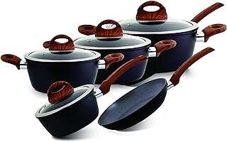 Batterie de cuisine royalford delight 9 pièces avec revêtement en marbre noir résistant aux rayures. Découvrez DIAYTAR COTE D'IVOIRE  - votre guichet unique pour des achats discount en ligne. Que vous recherchiez des produits électroménagers, des gadgets high-tech ou des vêtements tendance, notre boutique généraliste propose une large gamme d'articles à prix réduits pour tous les budgets. Ne manquez pas les bonnes affaires chez DIAYTAR COTE D'IVOIRE  !