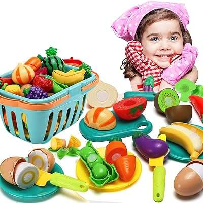 Mommy me 70 pièces de coupe de nourriture jeu de simulation de fruits et légumes avec couteaux. DIAYTAR COTE D'IVOIRE, votre destination en ligne pour des achats malins à petits prix ! Parcourez notre vaste catalogue qui regorge de produits discount, des essentiels de la maison aux appareils électroménagers, en passant par les dernières tendances de la mode et les gadgets high-tech.