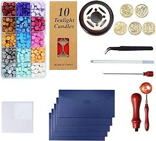 Kit de tampons de sceau de cire avec 360 perles de cire lettre ensemble. DIAYTAR COTE D'IVOIRE, votre carrefour en ligne pour des affaires incroyables ! Préparez-vous à être émerveillé par notre vaste gamme de produits discount, allant de l'équipement domestique à l'électroménager, en passant par l'informatique, la mode tendance et les gadgets à prix réduits.