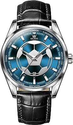 Montres à quartz chronographe pour hommes bracelet en cuir doré avec date du jour. Avec DIAYTAR COTE D'IVOIRE, achetez malin et économisez sur tous vos achats en ligne. Profitez de réductions exceptionnelles sur une multitude de produits, du petit électroménager aux vêtements et accessoires tendance. Optimisez votre budget avec DIAYTAR COTE D'IVOIRE  dès aujourd'hui !