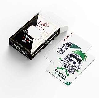 Cartes à jouer nouveau design de l'arabie saoudite (bleu) fabriqué aux eau. Révolutionnez votre façon de magasiner en ligne avec DIAYTAR COTE D'IVOIRE . Notre plateforme propose une multitude de produits discount, allant des appareils ménagers aux accessoires de mode à des prix défiant toute concurrence. Profitez de l'expérience shopping idéale tout en réalisant des économies importantes.