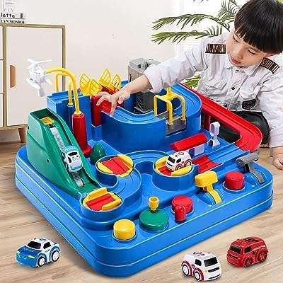 Jouets de piste de course pour enfants jouets d'aventure pour garçons en voitures. DIAYTAR COTE D'IVOIRE  : la référence en matière d'achats discount en ligne ! Découvrez notre large sélection de produits à des prix imbattables, de la maison à l'électroménager, en passant par l'informatique et la mode. Grâce à nos offres exclusives, faites-vous plaisir sans vous ruiner et profitez d'une qualité inégalée !