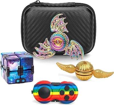 Ensemble de toupies sensorielles fidget jouet à doigt de main de dragon orbe. DIAYTAR COTE D'IVOIRE  - Votre destination en ligne pour des achats malins. Explorez notre catalogue diversifié de produits discount, des indispensables du quotidien aux dernières tendances. Faites des économies tout en vous garantissant la satisfaction grâce à nos offres attractives et notre engagement envers un rapport qualité-prix exceptionnel.