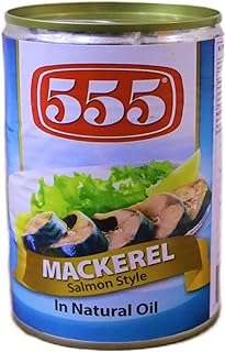 555 maquereaux style saumon à l'huile naturelle 425g. DIAYTAR COTE D'IVOIRE  - votre destination en ligne pour des achats discount sans compromis sur la qualité. Parcourez notre assortiment diversifié de produits, allant des équipements informatiques conviviaux aux articles de mode tendance en passant par les indispensables de la maison, et faites des économies sur tous vos besoins.