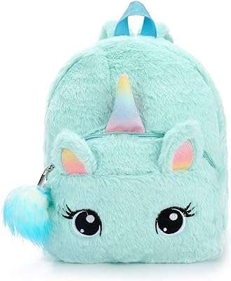 Sac à dos licorne pour filles joli petit cartable d'école en peluche bleu pour la crèche. Ne dépensez pas une fortune pour obtenir ce que vous désirez ! Découvrez DIAYTAR COTE D'IVOIRE, votre boutique en ligne de référence pour des produits de qualité, allant de l'électroménager aux accessoires de mode, à des prix défiant toute concurrence.