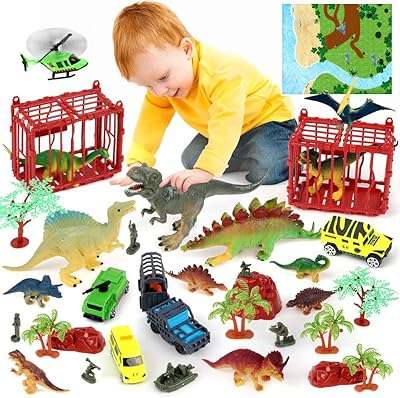 Jouets de dinosaures pour enfants ensemble de jouets éducatifs réalistes avec tapis. DIAYTAR COTE D'IVOIRE  - Le paradis du shopping en ligne pour les amateurs d'affaires à prix réduit. Parcourez notre sélection de produits discount pour la maison, l'électroménager, l'informatique et bien plus encore. Réalisez de belles économies sans faire de compromis sur la qualité.