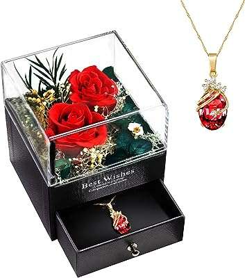 Coffret à bijoux minshida avec pendentif cadeaux romantiques pour femme épouse petite amie maman pour la fête des mères anniversaire anniversaire. Vous cherchez des produits discount de qualité ? Ne cherchez plus, DIAYTAR COTE D'IVOIRE  est là pour vous. Notre boutique en ligne généraliste propose une large gamme d'articles allant de la maison à l'informatique en passant par l'électroménager et la mode. Faites des économies sans compromettre la qualité grâce à notre sélection minutieusement choisie de produits à prix réduits. Profitez des avantages du shopping en ligne avec DIAYTAR COTE D'IVOIRE .