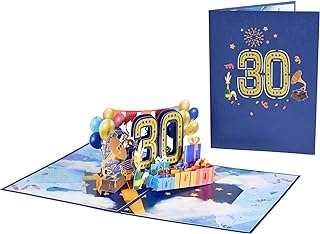 Carte pop up de vœux artistique pour 30e anniversaire carte de joyeux anniversaire avec note et enveloppe. DIAYTAR COTE D'IVOIRE  est votre destination en ligne pour des produits discount de qualité supérieure. Explorez notre vaste catalogue comprenant des articles pour la maison, de l'électroménager dernier cri, des gadgets high-tech et des vêtements tendance à des prix défiant toute concurrence.