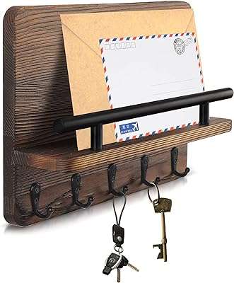 Porte clés décoratif avec 5 crochets robustes facile à installer et porte courrier. Parcourez la boutique en ligne DIAYTAR COTE D'IVOIRE  et plongez dans un univers de bonnes affaires. Que vous ayez besoin de nouveaux appareils électroménagers, d'une garde-robe tendance ou des dernières nouveautés en matière de technologie, notre large gamme de produits discount vous offre la possibilité de faire des économies tout en vous faisant plaisir. Avec DIAYTAR COTE D'IVOIRE, profitez des meilleurs prix sans jamais compromettre la qualité.