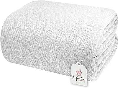 Couverture thermique en coton blanc de qualité supérieure king size  . Vous recherchez des produits discount de qualité ? Ne cherchez plus ! DIAYTAR COTE D'IVOIRE  propose une gamme étendue de produits allant de la maison à l'électroménager, de l'informatique à la mode. Faites des économies tout en comblant vos besoins avec notre boutique en ligne.