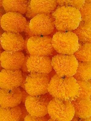 Lot de 5 cordes de fleurs de souci artificielles pour la décoration maison. Maximisez votre budget chez DIAYTAR COTE D'IVOIRE, votre destination en ligne pour des affaires imbattables. Nous vous offrons une gamme complète de produits discount, allant des articles de la maison à l'électroménager, de l'informatique à la mode. Faites des économies sans compromettre la qualité avec DIAYTAR COTE D'IVOIRE !