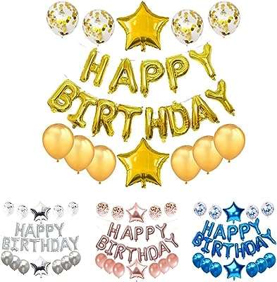 Kit de décoration de ballons dorés happy birthday avec bannière en aluminium. Avec DIAYTAR COTE D'IVOIRE, profitez de tarifs attractifs sur une large gamme de produits discount. Équipez votre maison avec des appareils électroménagers de qualité, restez à la pointe de la mode grâce à notre sélection de vêtements abordables et découvrez les dernières innovations technologiques à prix réduits.