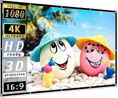 Écran de projecteur 150 pouces 4k hd 16:9 film pliable. DIAYTAR COTE D'IVOIRE, votre destination shopping en ligne pour tous vos besoins discount. Trouvez tout ce dont vous avez besoin dans une seule boutique, des articles pour la maison aux gadgets incontournables, et réalisez des économies tout en satisfaisant vos envies.