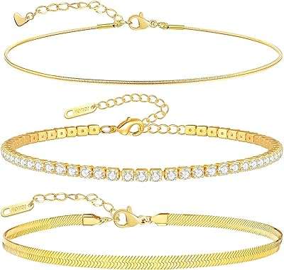 Bracelets de cheville élégants plaqués or 18 carats pour femmes joli. Bienvenue chez DIAYTAR COTE D'IVOIRE, votre destination en ligne pour des prix imbattables ! Découvrez notre vaste choix d'articles discount, des essentiels pour la maison aux appareils électroménagers, en passant par l'informatique, la mode et les gadgets tendance, le tout à des tarifs défiant toute concurrence.