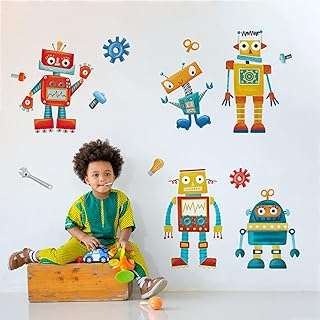 Jufcy robots d'apprentissage gear lampe stickers muraux pour chambre d'enfants garçons salle de jeux. Venez découvrir DIAYTAR COTE D'IVOIRE, la boutique en ligne qui rend le shopping discount plus accessible que jamais. Avec une large sélection de produits pour la maison, de l'électroménager performant, de l'informatique à la pointe et des articles de mode tendance, vous êtes assuré de trouver ce dont vous avez besoin à des prix attractifs.