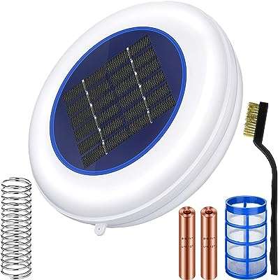 Purificateur de piscine à ioniseur solaire avec anode cuivre de remplacement en une seule. DIAYTAR COTE D'IVOIRE, votre destination en ligne pour tous les produits discount dont vous avez besoin. Explorez notre large gamme de produits, allant des gadgets de dernière génération aux vêtements à la mode, en passant par les équipements informatiques et bien plus encore, le tout à des prix imbattables.