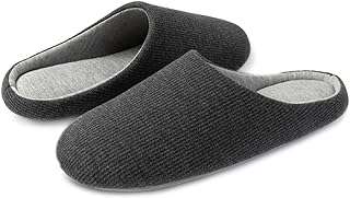Pantoufles confortables et lavables en coton tricoté pour hommes chaussures d'intérieur ultra légères avec semelle. Ne dépensez pas plus que nécessaire - choisissez DIAYTAR COTE D'IVOIRE  pour vos achats en ligne. Parcourez notre vaste sélection d'articles discount, allant des produits pour la maison à l'électroménager, en passant par l'informatique, la mode et les gadgets, et profitez de remises exceptionnelles. Avec des prix aussi attractifs, vous pourrez économiser tout en vous offrant des produits de qualité.