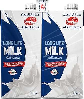 Lait entier longue conservation d'al ain 4 pièces x 1 litre. Achetez intelligemment chez DIAYTAR COTE D'IVOIRE  et profitez de notre vaste sélection de produits discount. De la décoration pour votre maison aux ustensiles de cuisine en passant par les appareils électroménagers, notre boutique en ligne généraliste vous offre la possibilité de faire des économies tout en vous procurant des produits de qualité.