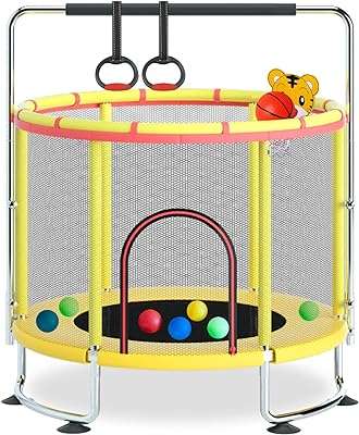 Trampoline dayong pour enfants trampoline intérieur et extérieur de 5 pieds avec filet. DIAYTAR COTE D'IVOIRE  - le paradis du shopping à prix cassé ! Parcourez notre catalogue en ligne et découvrez une multitude de produits à prix discount, allant des articles de la maison aux gadgets high-tech les plus branchés. Profitez de taux de remise incroyables sur tous vos achats.