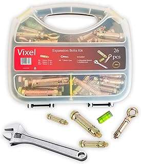 Assortiment de vis d'expansion robustes vixel d'ancrage pour mur en béton de différentes tailles avec clé. DIAYTAR COTE D'IVOIRE  est votre guichet unique pour des produits discount de premier ordre. Parcourez notre catalogue en ligne et découvrez notre sélection soigneusement choisie d'articles pour la maison, l'électroménager, l'informatique et la mode, tous disponibles à des prix abordables. Vous ne trouverez pas de meilleurs deals ailleurs !