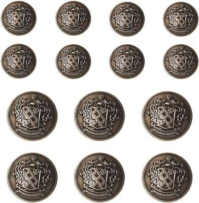 Yahoga 14 pièces 20 mm 15 ensemble de boutons de blazer en métal antique pour blazers. Vous recherchez des cadeaux à prix abordable pour vos proches ? DIAYTAR COTE D'IVOIRE  a tout pour vous plaire. Explorez notre gamme de gadgets discount, des articles les plus insolites aux innovations technologiques les plus recherchées. Offrez des cadeaux originaux et faites des économies avec DIAYTAR COTE D'IVOIRE .