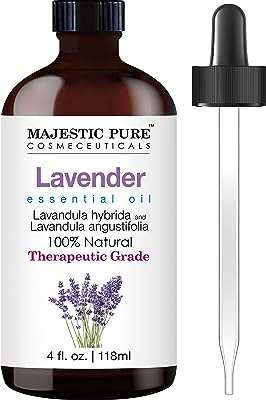 Huile essentielle de lavande pure majestueuse 11829 ml. DIAYTAR COTE D'IVOIRE  - Votre source infaillible pour des achats discount en ligne. Explorez notre catalogue en constante évolution et découvrez des produits variés pour la maison, des appareils électroménagers essentiels, des gadgets sophistiqués et bien plus encore. Profitez de nos offres attractives et renouvelez votre intérieur, votre look et votre vie sans vous ruiner !