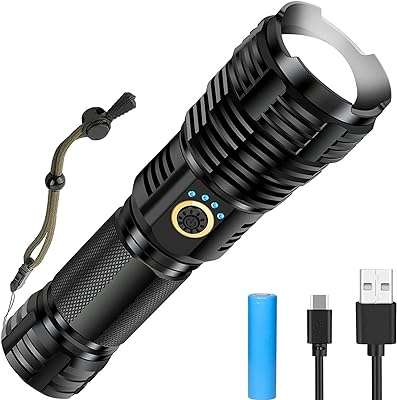 Lampe de poche led rechargeable haute luminosité ultra lumineuse 90 000. DIAYTAR COTE D'IVOIRE  - Le paradis des bonnes affaires en ligne ! Avec notre large éventail de produits discount, vous trouverez tout ce dont vous avez besoin à des prix incroyablement bas. Des articles pour la maison aux appareils électroménagers, des ordinateurs aux vêtements à la mode, des gadgets uniques aux accessoires indispensables, nous sommes votre guichet unique pour des économies inégalées !