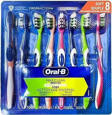 Brosse à dents oral b maxclean advanced cross action (souple) paquet économique de 8. DIAYTAR COTE D'IVOIRE  - votre destination en ligne pour des achats discount sans compromis sur la qualité. Parcourez notre assortiment diversifié de produits, allant des équipements informatiques conviviaux aux articles de mode tendance en passant par les indispensables de la maison, et faites des économies sur tous vos besoins.