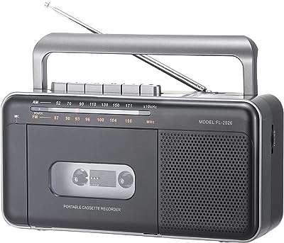 Lecteur de cassettes portable avec radio amfm indicateur d'alimentation led haut parleur. Faites des économies en un clic avec DIAYTAR COTE D'IVOIRE  - votre guichet unique pour tous vos besoins en produits discount. Explorez notre sélection diversifiée, allant de l'informatique à l'électroménager, et obtenez les articles dont vous avez besoin sans vous ruiner.