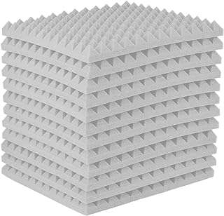 12 pièces d'insonorisation en mousse acoustique de coton panneaux insonorisants d'isolation haute densité pour murs. DIAYTAR COTE D'IVOIRE  - optimisez votre budget sans sacrifier la qualité ! Découvrez notre sélection discount allant des articles de mode aux équipements électroménagers, pour des économies garanties.