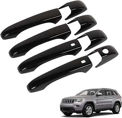 Kit de couvercle de poignée de porte de voiture chero pour jeep grand cherokee avec trous. Découvrez DIAYTAR COTE D'IVOIRE, votre destination en ligne pour des produits discount de qualité supérieure. Achetez des articles de maison, des appareils électroménagers, des équipements informatiques, des vêtements tendance et des gadgets innovants, le tout à des prix abordables qui ne vous feront pas perdre le sommeil.