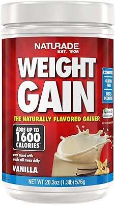 Mélange de boisson nutritive instantanée nature's weight gain (vanille 575 ml). Parcourez la boutique en ligne DIAYTAR COTE D'IVOIRE  et plongez dans un univers de bonnes affaires. Que vous ayez besoin de nouveaux appareils électroménagers, d'une garde-robe tendance ou des dernières nouveautés en matière de technologie, notre large gamme de produits discount vous offre la possibilité de faire des économies tout en vous faisant plaisir. Avec DIAYTAR COTE D'IVOIRE, profitez des meilleurs prix sans jamais compromettre la qualité.