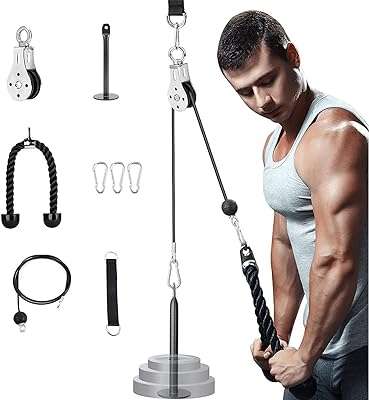 Système de poulie arabest gym système à câble domestique avec silencieuse. Économisez intelligemment avec DIAYTAR COTE D'IVOIRE, la boutique en ligne qui vous propose une variété de produits discount à des prix défiant toute concurrence. Des indispensables pour la maison aux gadgets les plus tendances, en passant par les dernières nouveautés en mode et en informatique, vous trouverez tout ce dont vous avez besoin pour moins cher, sans compromis sur la qualité !