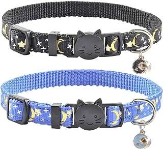 Collier pour chat détachable avec cloche 2 pièces jolis colliers réglables. DIAYTAR COTE D'IVOIRE  : la boutique en ligne qui révolutionne votre façon de consommer. Découvrez un large choix de produits discount, de l'électroménager à l'informatique, en passant par la mode et les gadgets, et bénéficiez de prix imbattables sans sacrifier la qualité. Rendez-vous sur notre site dès maintenant et faites-vous plaisir à petits prix !