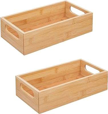 Fcg home plateau en bois de bambou pour organisation et rangement de la maison. DIAYTAR COTE D'IVOIRE  vous offre des produits discount exceptionnels, sans compromis sur la qualité. Parcourez notre sélection variée comprenant des appareils électroménagers fiables, des gadgets innovants et des tendances mode à des prix défiant toute concurrence.