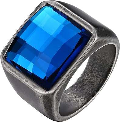 Bagues carrées chics en or avec pierres précieuses pour hommes bague. Profitez de rabais incroyables sur DIAYTAR COTE D'IVOIRE  et économisez sur tous vos achats! Que vous cherchiez des équipements high-tech, des produits de beauté, des articles pour animaux de compagnie ou même des meubles pour la maison, notre boutique en ligne généraliste vous propose les meilleurs prix du marché.