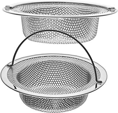 Delfino 2 pièces panier supérieur 45"   3" crépine de vidange d'évier cuisine en acier inoxydable grand panier récupération de s. DIAYTAR COTE D'IVOIRE, la référence en matière d'équipements de cuisine à prix doux. Découvrez notre sélection de petits et gros électroménagers qui donneront vie à vos recettes préférées sans pour autant vider votre portefeuille. Mettez à jour votre cuisine avec goût et efficacité grâce à nos offres exclusives et ajoutez une touche de modernité à votre chez-vous !