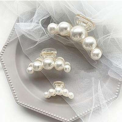 3 pièces femmes pinces à cheveux dames antidérapantes perle griffe barrettes accessoires de coiffure. Bienvenue chez DIAYTAR COTE D'IVOIRE, votre destination en ligne de confiance pour des produits discount variés allant des indispensables de la maison aux appareils électroménagers dernier cri, en passant par l'informatique, la mode et les gadgets tendance. Explorez notre vaste sélection d'articles à prix réduits et faites des économies sans sacrifier la qualité.