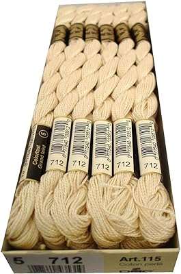 Écheveaux de fil de coton perlé dmc taille 5 273 verges crème. Profitez de bonnes affaires toute l'année avec DIAYTAR COTE D'IVOIRE  ! Que vous recherchiez des articles pour la maison, des équipements informatiques abordables ou des essentiels de la mode, notre boutique en ligne vous propose un vaste choix de produits discount pour répondre à tous vos besoins.