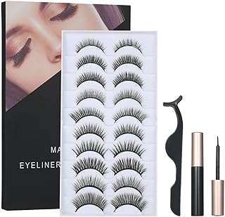 Ensemble de faux cils magnétiques avec eye liner liquide magnétique 10 paires noirs pour outils. Révolutionnez votre façon de magasiner en ligne avec DIAYTAR COTE D'IVOIRE . Notre plateforme propose une multitude de produits discount, allant des appareils ménagers aux accessoires de mode à des prix défiant toute concurrence. Profitez de l'expérience shopping idéale tout en réalisant des économies importantes.