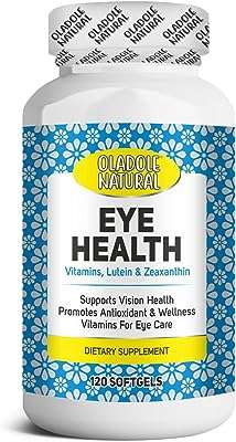Supplément naturel pour la santé des yeux oldell 120 gélules avec vitamines c et e
