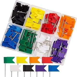 Poussoirs 400 punaises de carte marquage 8 couleurs assorties tête en plastique avec pointe. DIAYTAR COTE D'IVOIRE  - votre destination pour des produits de qualité à prix réduits. Parcourez notre boutique en ligne pour trouver des offres exceptionnelles sur des articles de maison, d'électroménager, de mode et de gadgets, et économisez tout en enchérissant votre style de vie.