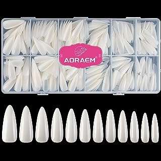Oraim 500 pièces ensemble d'ongles naturels à griffes longues et pointues couverture complète pour ongles. DIAYTAR COTE D'IVOIRE, votre destination incontournable pour des produits discount de qualité. Que vous recherchiez des articles pour la maison, l'électroménager, l'informatique, la mode ou les gadgets, notre boutique en ligne saura répondre à tous vos besoins sans vous ruiner !