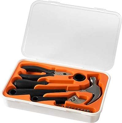 Ensemble d'outils à main pratiques de 17 pièces. DIAYTAR COTE D'IVOIRE, votre destination en ligne pour tous les produits discount dont vous avez besoin. Explorez notre large gamme de produits, allant des gadgets de dernière génération aux vêtements à la mode, en passant par les équipements informatiques et bien plus encore, le tout à des prix imbattables.