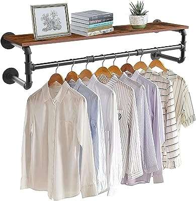 Porte vêtements medla mural : support de suspension industriel en tissu tubulaire avec étagère. Explorez les offres exceptionnelles de DIAYTAR COTE D'IVOIRE, la boutique en ligne ultime pour les amateurs de bons plans. Trouvez tout ce dont vous avez besoin, de la maison à l'électroménager, de l'informatique à la mode en passant par les gadgets les plus tendance, le tout à des prix défiant toute concurrence.
