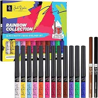 Ensemble d'eye liner just real 12 couleurs maquillage pour les yeux imperméable. DIAYTAR COTE D'IVOIRE  - Le paradis des bonnes affaires en ligne ! Avec notre large éventail de produits discount, vous trouverez tout ce dont vous avez besoin à des prix incroyablement bas. Des articles pour la maison aux appareils électroménagers, des ordinateurs aux vêtements à la mode, des gadgets uniques aux accessoires indispensables, nous sommes votre guichet unique pour des économies inégalées !