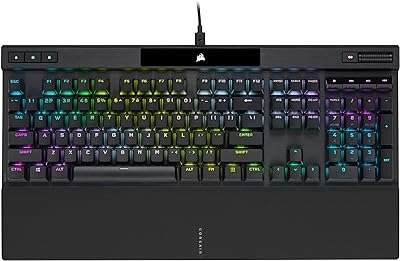Clavier mécanique de jeu corsair k70 rgb pro rétroéclairage led commutateur. DIAYTAR COTE D'IVOIRE, votre allié pour des achats malins et économiques. Plongez dans notre boutique en ligne remplie de produits discount, allant de l'électroménager à l'informatique, en passant par la mode et les gadgets, et découvrez une manière révolutionnaire de faire des emplettes en ligne. Bénéficiez de tarifs imbattables sans compromis sur la qualité et assurez-vous de trouver de véritables trésors à des prix défiants toute concurrence.